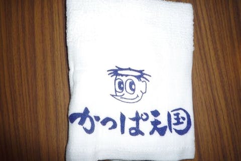 箱根湯本温泉 かっぱ天国 手ぶらで入浴クーポン（入浴＋タオル）※フェイスタオルのお土産付き