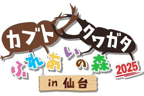 カブト・クワガタふれあいの森 in 仙台 2025　入場＋特別ふれあいコーナー　セット券