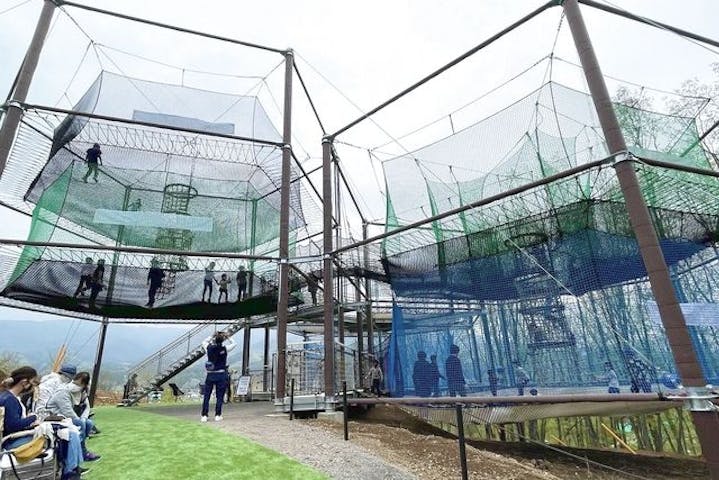 空と風のネットアスレチックHANETTA