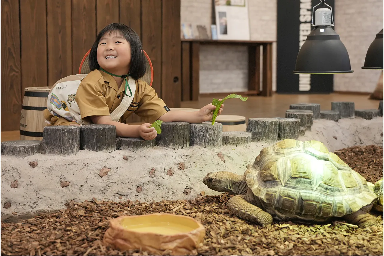 【いきもの餌やり体験付き】2館共通券（奈良いきものミュージアム × 奈良金魚ミュージアム）