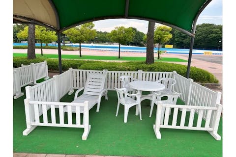 【リゾートエリア／多目的プール横 No.2】川越水上公園夏季プール 有料席