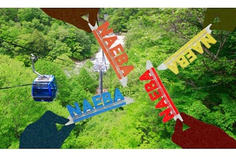 苗場ドラゴンドラ　電子前売り往復チケット（「NAEBA」アクリルスタンド付き）※当日購入可能