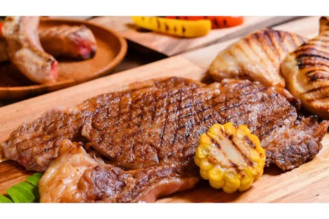 超特割！【5%割引】グランDX・SP　炭火焼BBQ+ソフトドリンク飲み放題