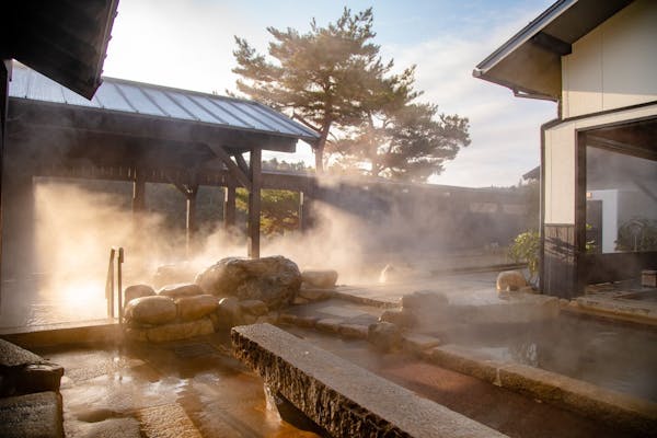 【平日】永源寺温泉 八風の湯 入浴券（タオルセット＋館内着