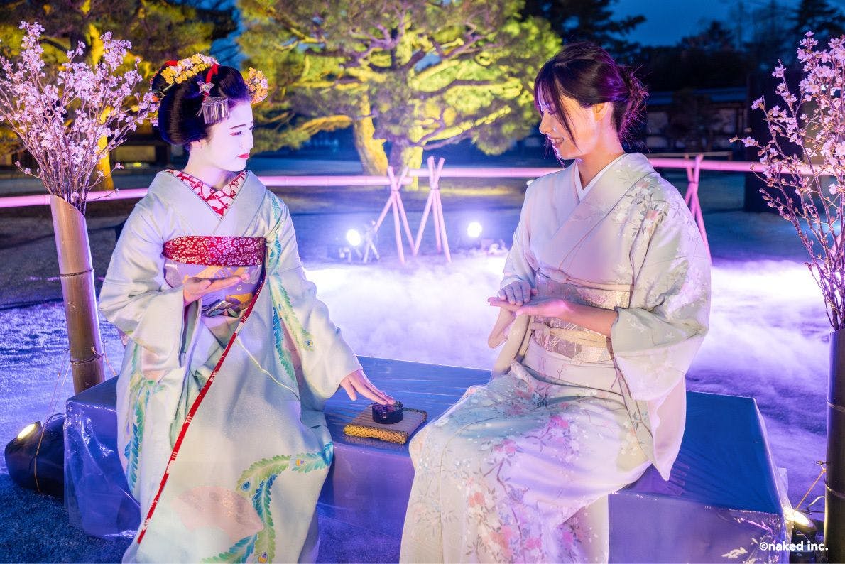 プレミアムお花見エリアセットチケット】 NAKED meets 二条城 プレミアムお花見エリアセットチケット】 NAKED meets 二条城
