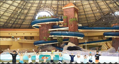 超特割！【30％割引】北関東最大級のプール「アクアパラダイス パティオ」入場券