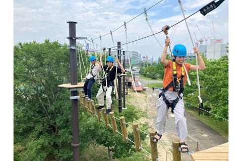 【300円OFF】舞洲で空中さんぽ！？ハラハラドキドキの体験がみんなを待っている！