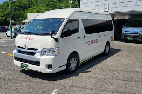 【世羅高原農場】花めぐりタクシー（ジャンボタクシー・乗合）運行期間4/17～5/2