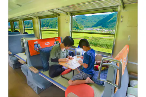 大井川鐵道 DAY OUT WITH THOMAS きかんしゃトーマス号 畳ファミリープラン