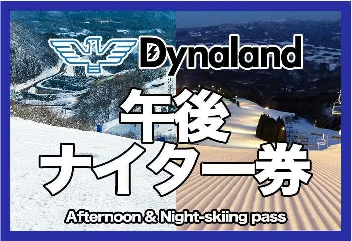 午後＆ナイター・300円割引】高鷲スノーパーク＆ダイナランド 大人