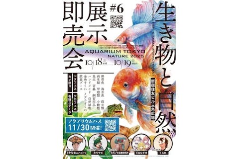 【アフター15チケット】第6回『AQUARIUM TOKYO NATURE 2025』