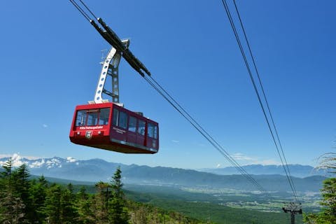 【購入の翌日から利用可】北八ヶ岳ロープウェイ　往復チケット（窓口にて要引き換え）
