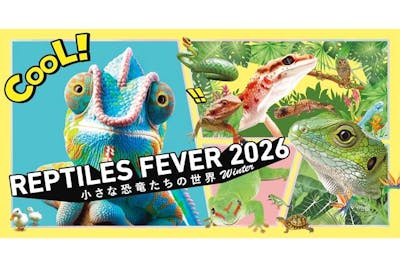 前売券】レプタイルズフィーバー2026 Winter ～小さな恐竜たちの世界