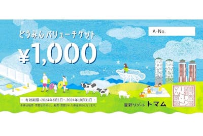 【北海道にお住まいの方限定】星野リゾート トマム どうみんバリューチケット｜アソビュー！