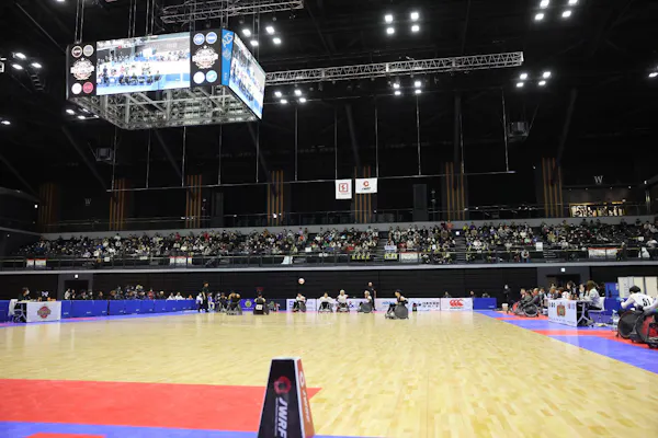 12/13（土）】車いすラグビー 日本選手権大会 観戦＋チーム缶バッジ