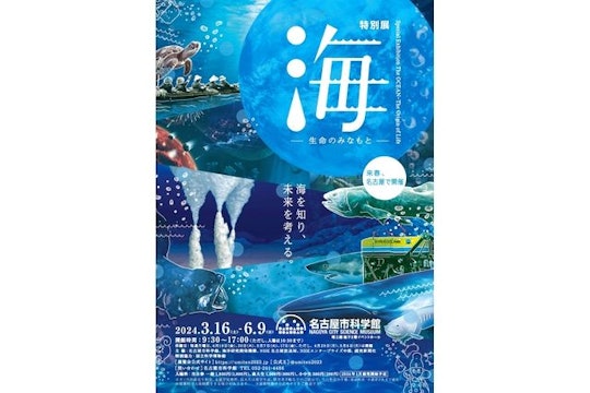 特別展「海　―生命のみなもと―」名古屋市科学館