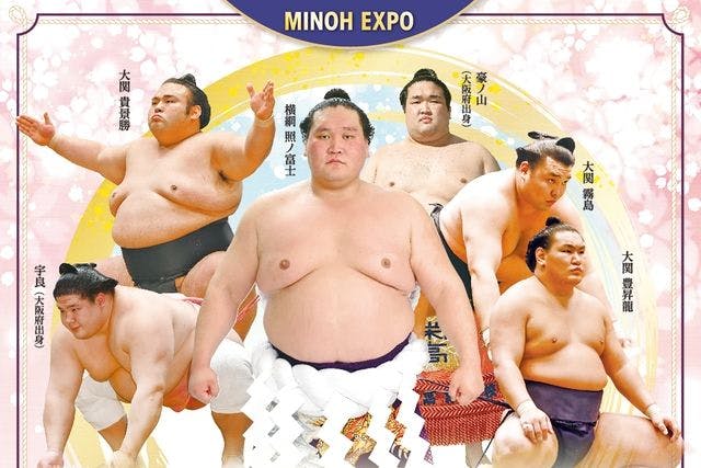 8月25日大相撲春日部巡業タマリＳ席4枚 - スポーツ