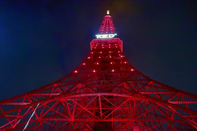 RED° 東京タワー×マリオンクレープ