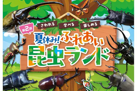 【前売券】第2回　夏休み！ふれあい昆虫ランド