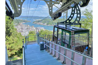 往復乗車券】尾道・瀬戸内を眼下に望む絶景の空中散歩！尾道水道や尾道
