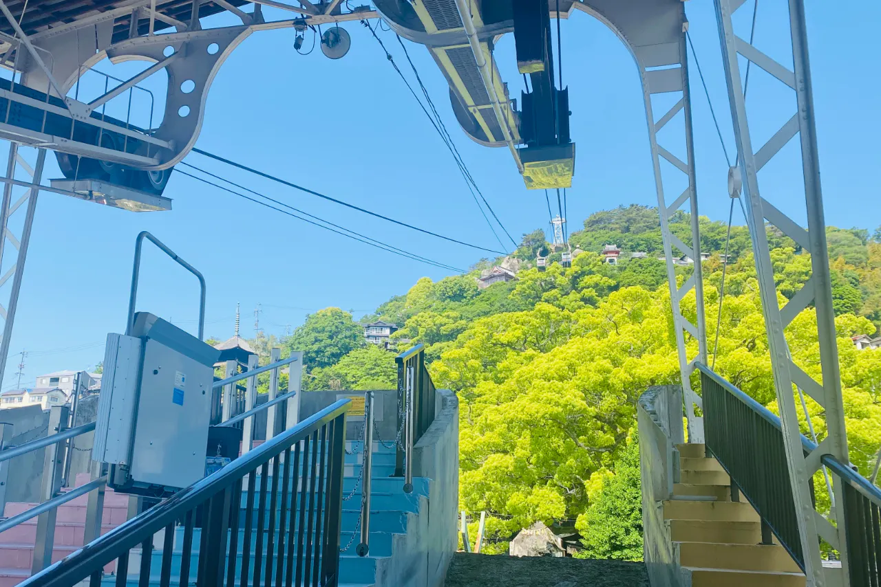 片道乗車券】尾道・瀬戸内を眼下に望む絶景の空中散歩！尾道水道や尾道