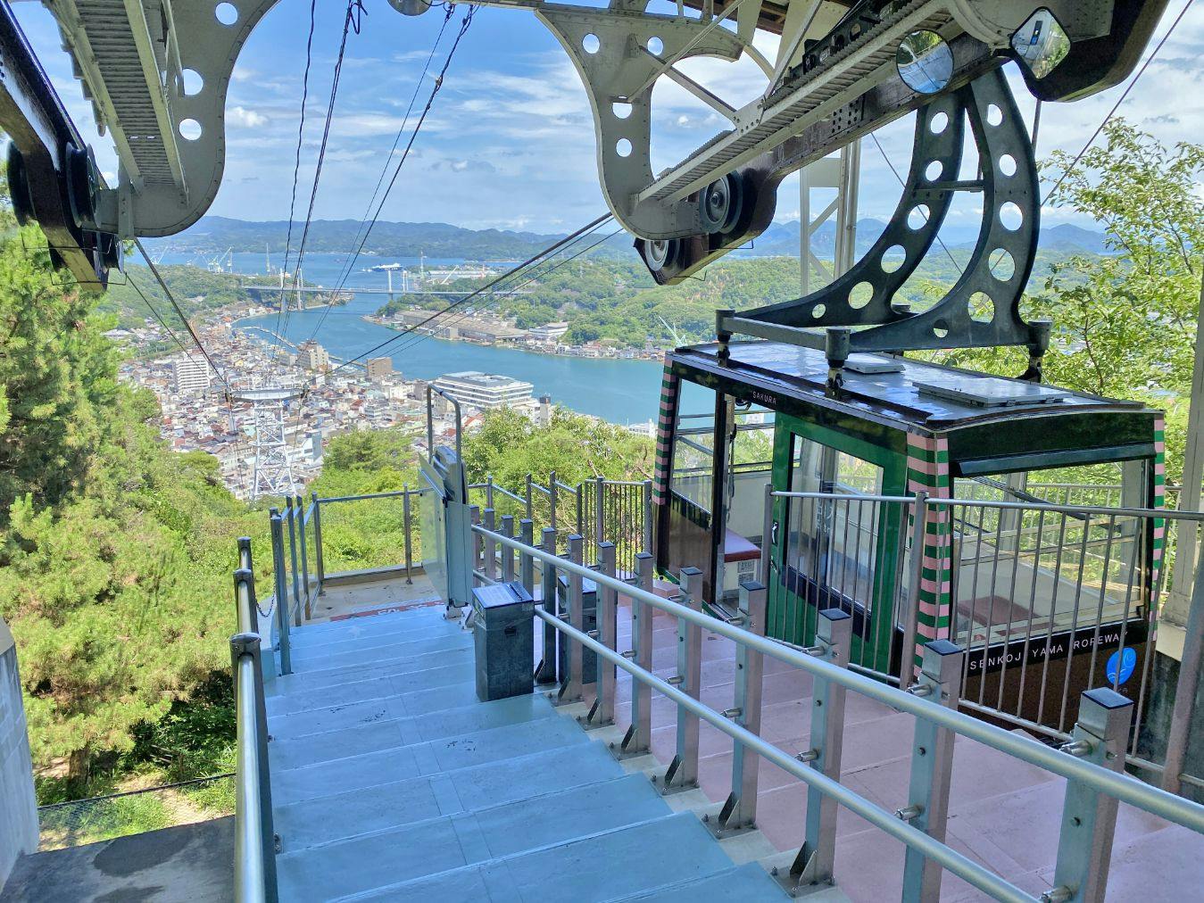 【往復乗車券】尾道・瀬戸内を眼下に望む絶景の空中散歩！尾道水道や尾道市街の美しい景色を堪能しよう！