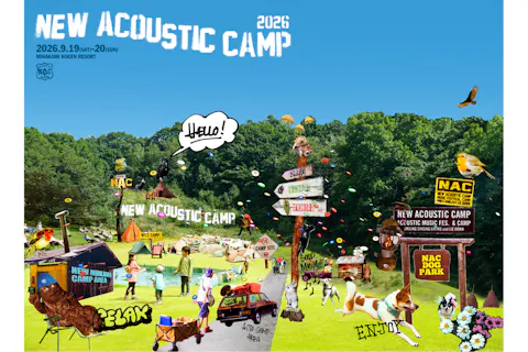 9/20 1日場外駐車券（1台）＋1日入場券2枚 New Acoustic Camp 2026