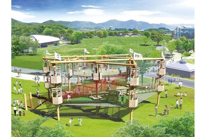 空中冒険遊具あみ～ご！