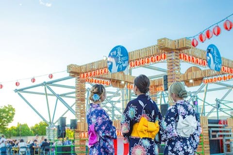 万博夏まつり2025 –北摂最大級の屋台＆縁日フェス–　※別途自然文化園・日本庭園共通入園料が必要