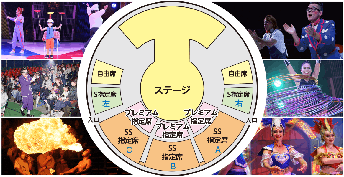 SS指定席】ハッピードリームサーカス 湘南・平塚公演 - ハッピードリームサーカス湘南・平塚公演