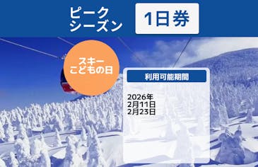 山形蔵王温泉スキー場　エキ10 リフト券3日分 山形蔵王温泉スキー場 エキ10 リフト券3日分 【公式通販】