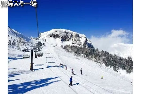 白馬岩岳スノーフィールド、川場スキー場で使えるNSD共通リフト券 1日券2枚