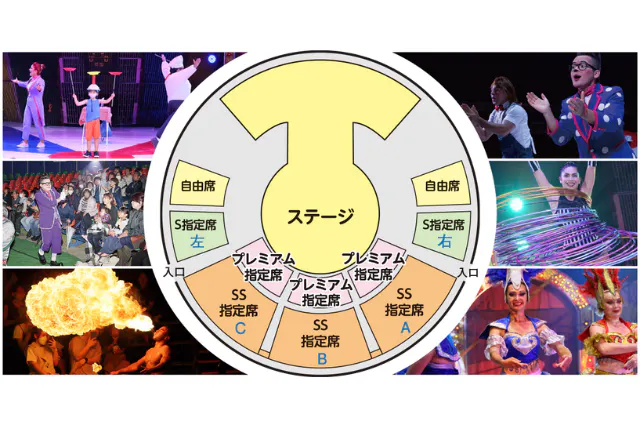 プレミアム指定席】ハッピードリームサーカス 浜松公演 ※別途席予約が プレミアム指定席】ハッピードリームサーカス 浜松公演 ※別途席予約が