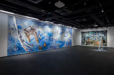 《時のうつほ(お抹茶体験)＋鑑賞セット》日本の伝統美と現代アートが融合する茶室で、自ら抹茶を点て味わう茶の湯体験を