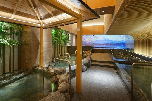 超特割！【平日限定・440円割引】うめきた温泉 蓮　入館チケット（113267）