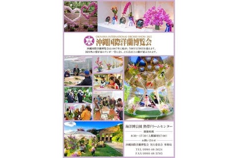 沖縄美ら海水族館+沖縄国際洋蘭博覧会2026熱帯ドリームセンターセット券