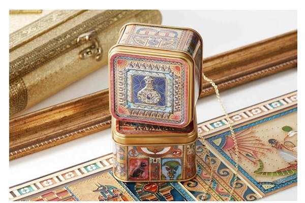 グッズ付きチケット】数量限定!「ラムセス大王展オリジナル エジプト缶