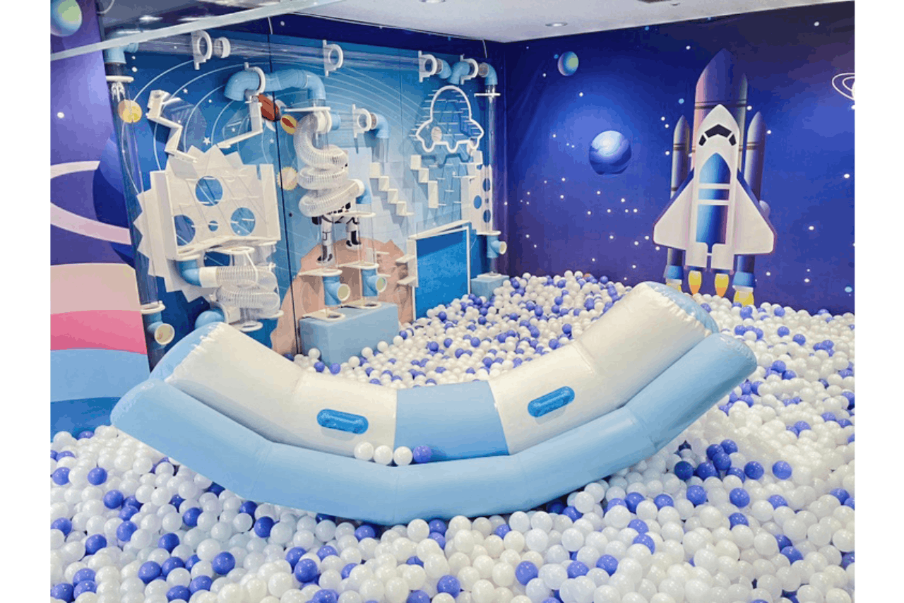 【休日・100円OFF】こども3時間遊び放題 キッズランドUS 大阪ベイタワー店