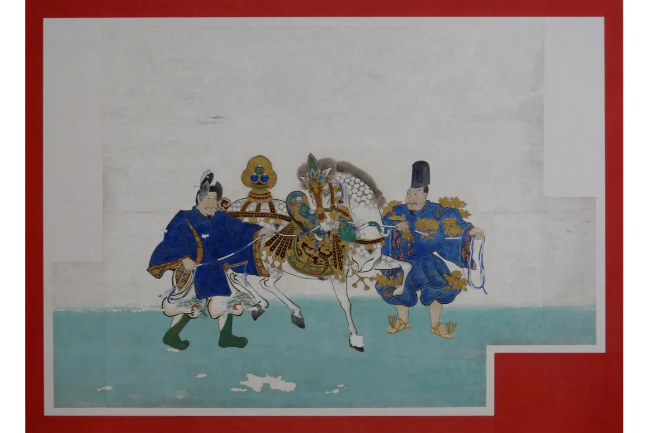【 大清雍正年製小壺 】　五彩粉彩　騎馬合戦図 春季特別公開】 重要文化財指定記念 競馬図屏風と馬の美術 【併設展示