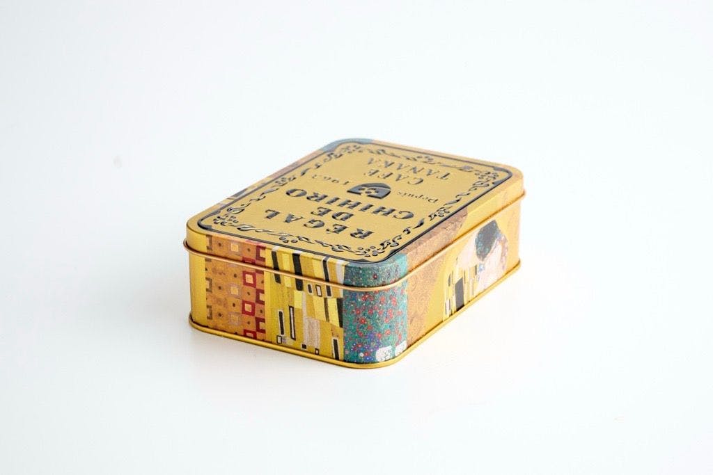 カフェタナカ　クリムト展　クッキー缶　東京限定　おまけつき e213df1f-6767-44f6-8877-