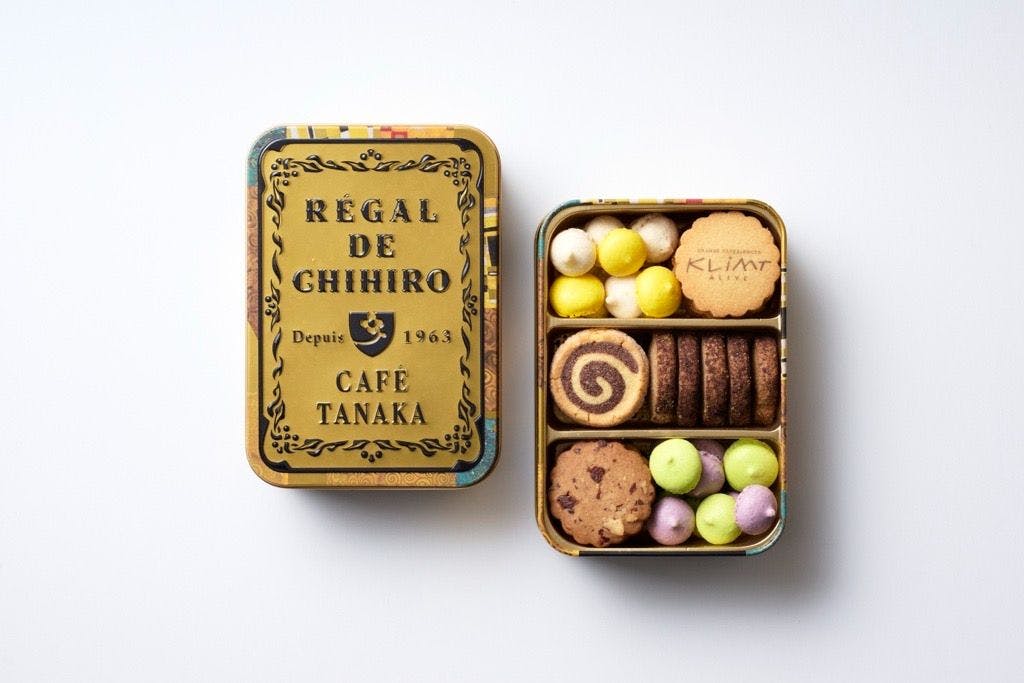 9/12〜9/25【カフェタナカ・黄金クッキー缶付きチケット】クリムト・アライブ 東京展