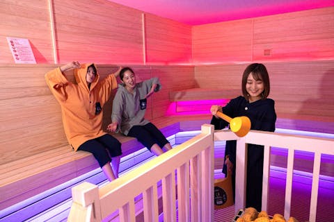温泉に極上サウナ！ONSEN&SAUNA YUKULU　1日券（タオル付）
