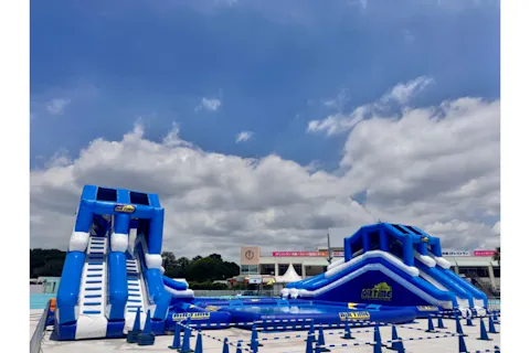 【エア遊具】ネプチューンスライダー　1時間券