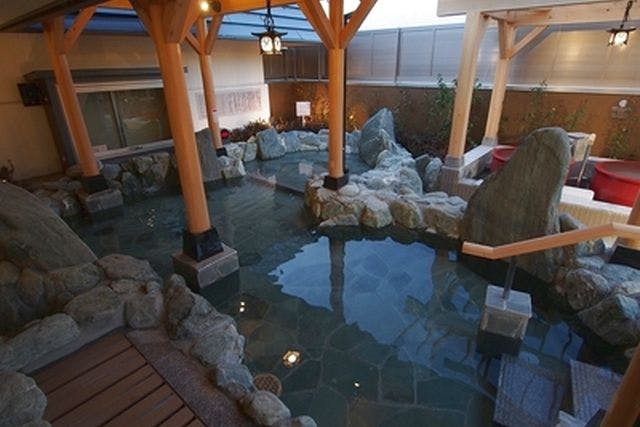 【平日限定】極楽湯 水戸店　入館チケット（日帰り入浴）