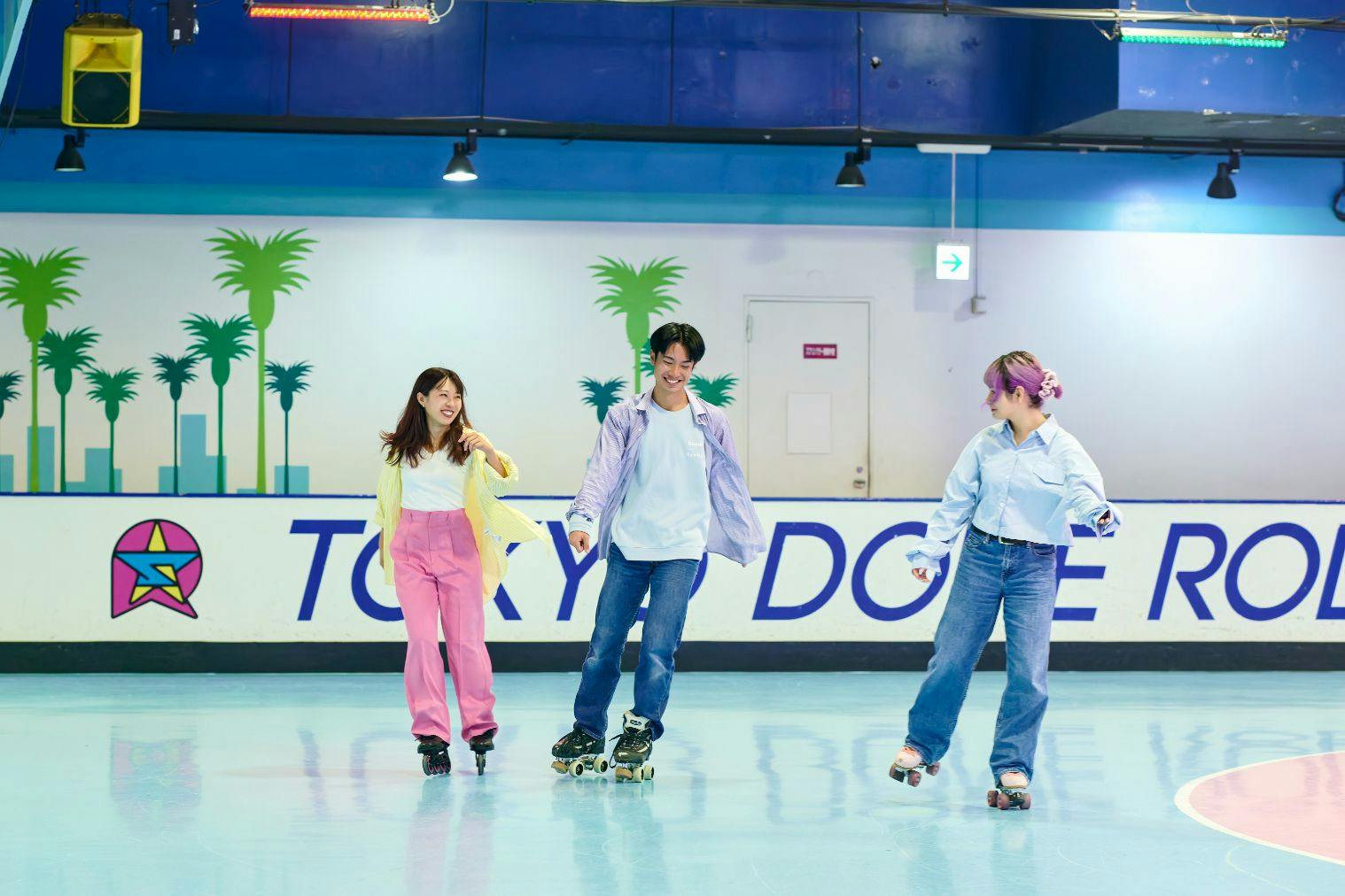 東京ドーム ローラースケートアリーナ　平日券(貸し靴付き)