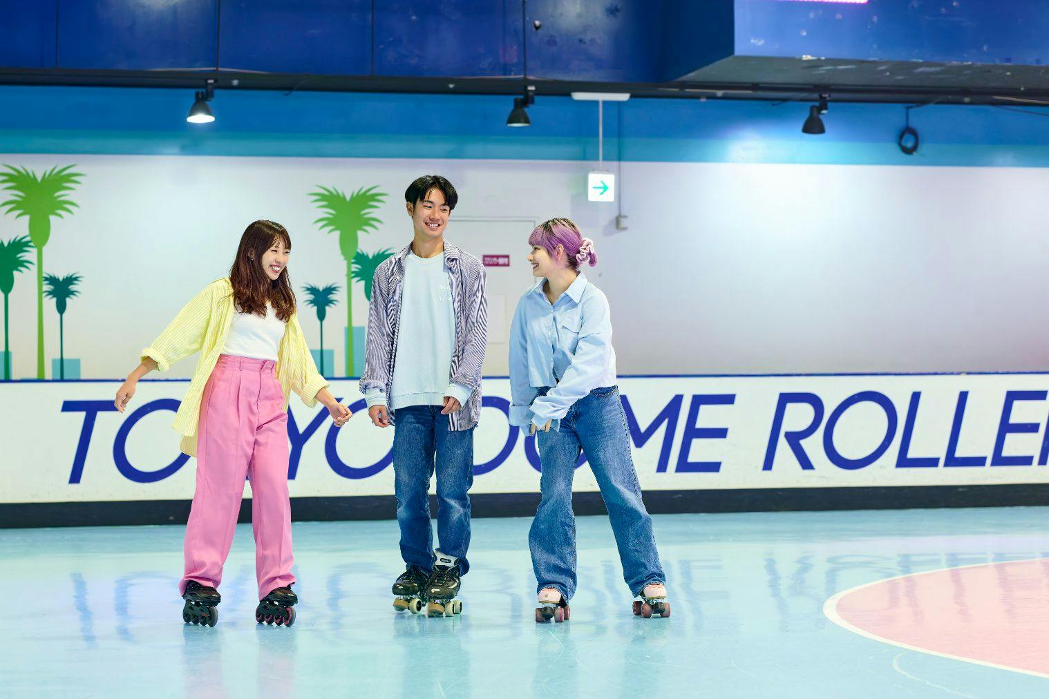 東京ドーム ローラースケートアリーナ土日祝特定日券(貸し靴付き)