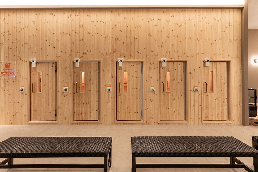 【男性専用/100円引き！】HOTTERS24 西宮上ヶ原店で使える個室サウナ ビジター利用チケット