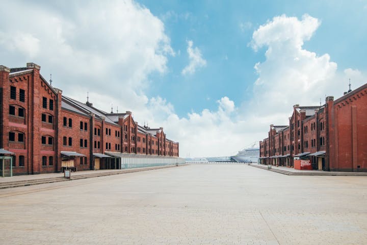 横浜赤レンガ倉庫2号館バルコニー花火観覧席