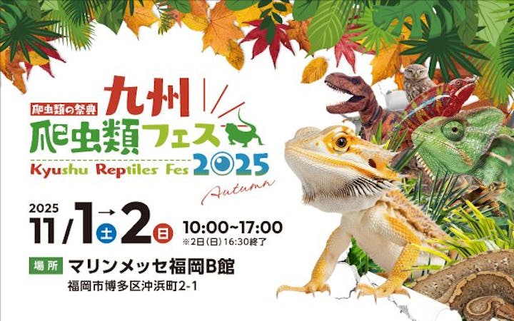 九州爬虫類フェス2025Autumn