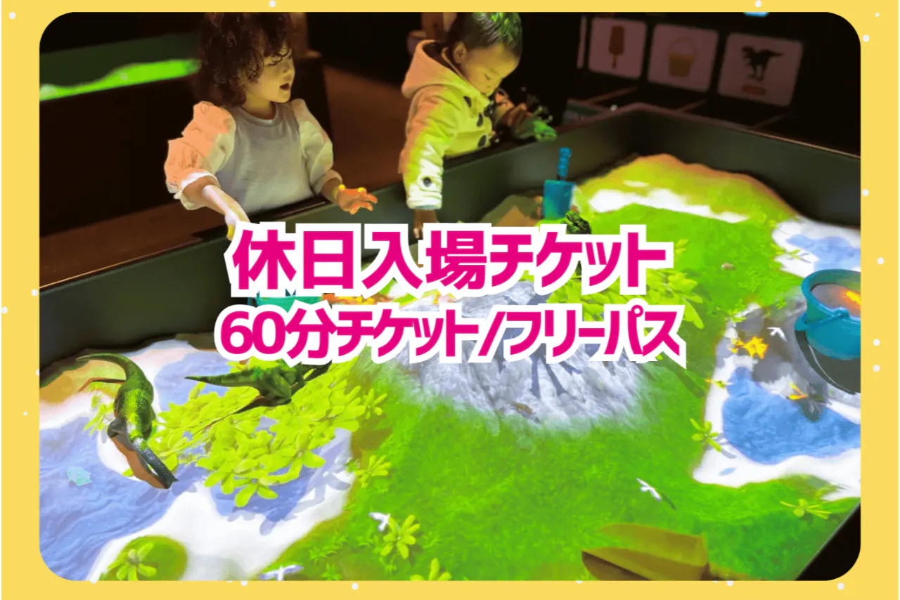 【土日祝】リトルプラネット ららぽーと立川立飛 入場チケット